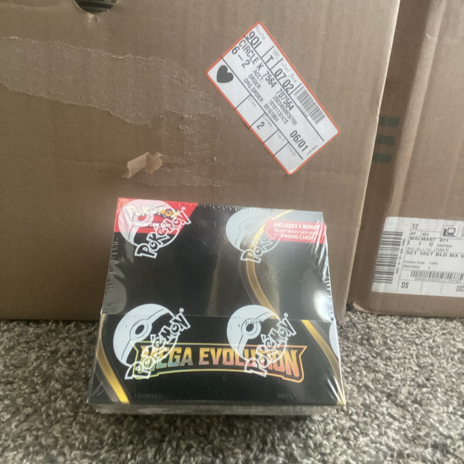 Pokémon TCG Mega Evolution Enhanced Booster Box | Sealed 36 Packs | Bonus Promo
