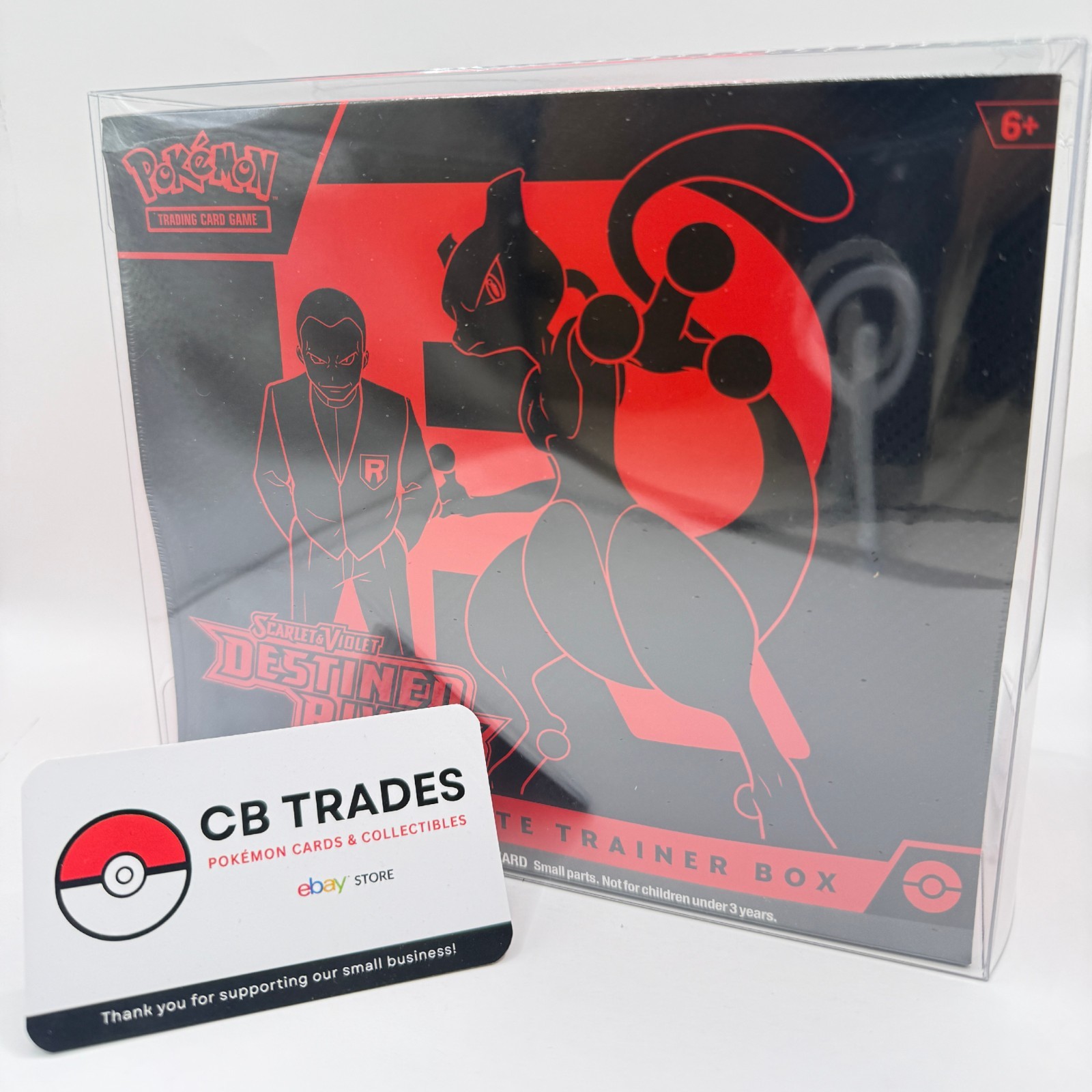 Pokémon TCG Scarlet & Violet Destined Rivals Trainer Box ETB – Factory Sealed