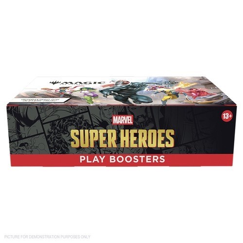 Magic the Gathering Marvel SUPER HEROES PLAY BOOSTER BOX Factory Sealed MTG
