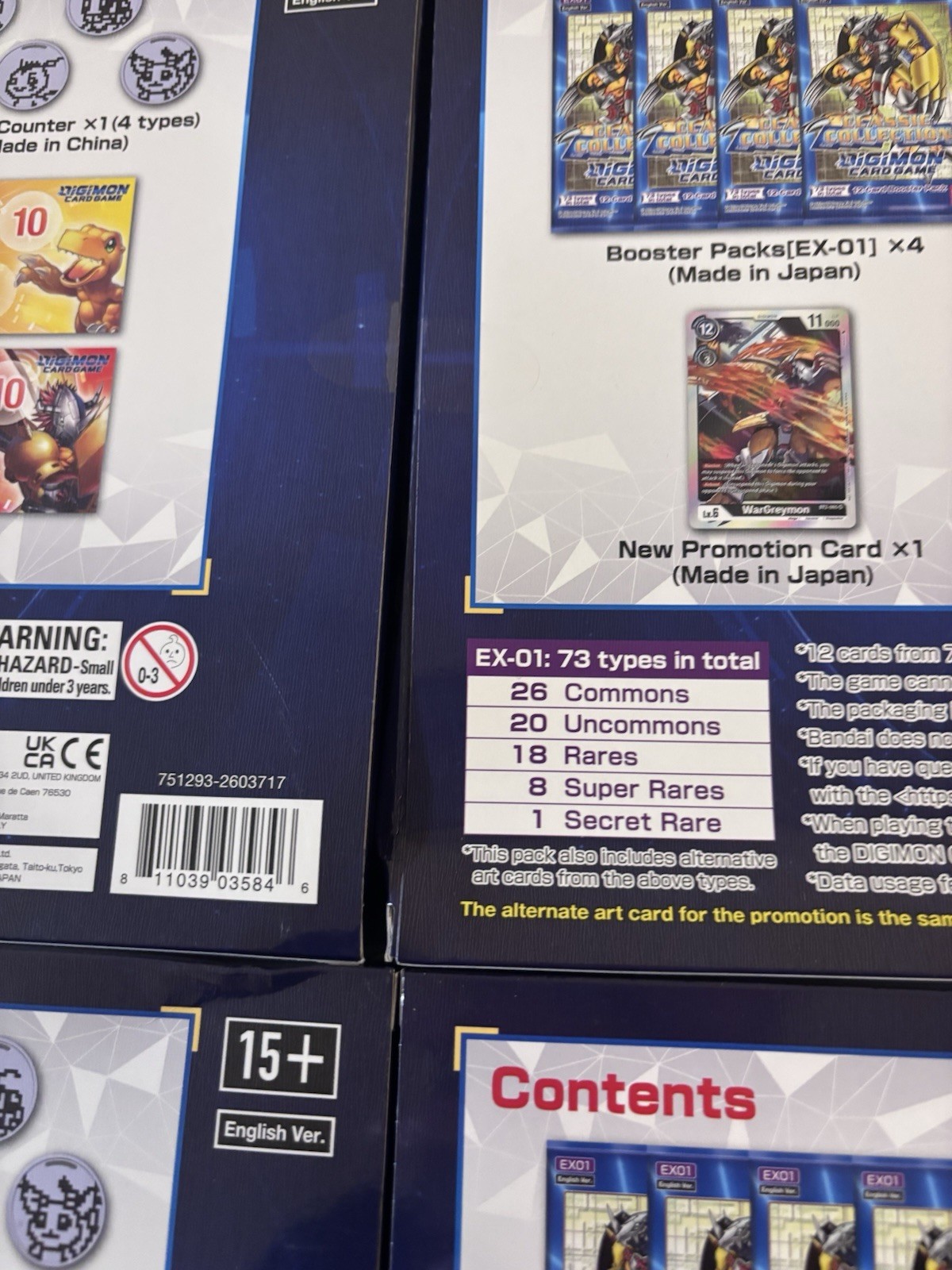 6x Bandai 2021 Digimon TCG Card Game Gift Box | Factory Sealed, Read Desc