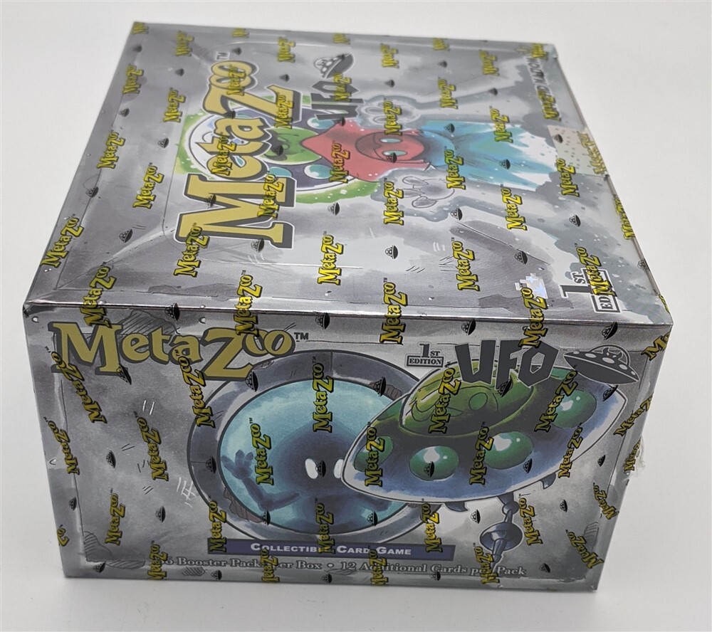 Factory Sealed MetaZoo Cryptid Nation TCG UFO 1st Edition Booster Box 36 Packs