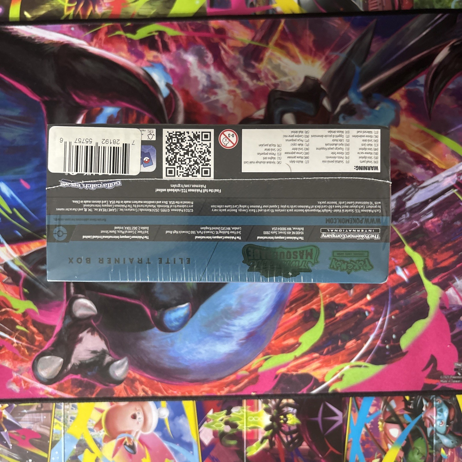Pokemon TCG Scarlet & Violet Twilight Masquerade Elite Trainer Box