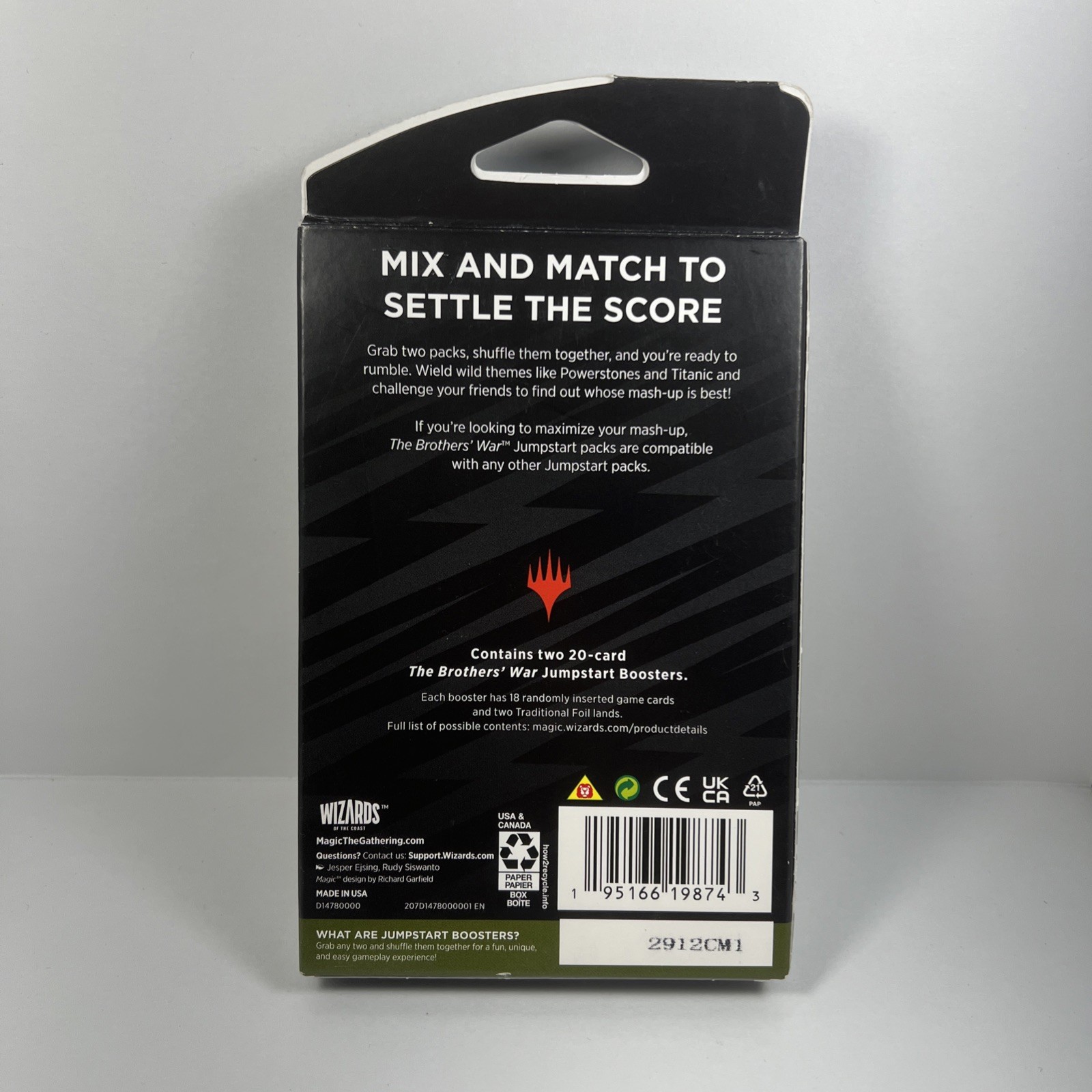 SEALED Wizards of the Coast MTG The Brothers War Jumpstart Booster Box MAGIC TCG