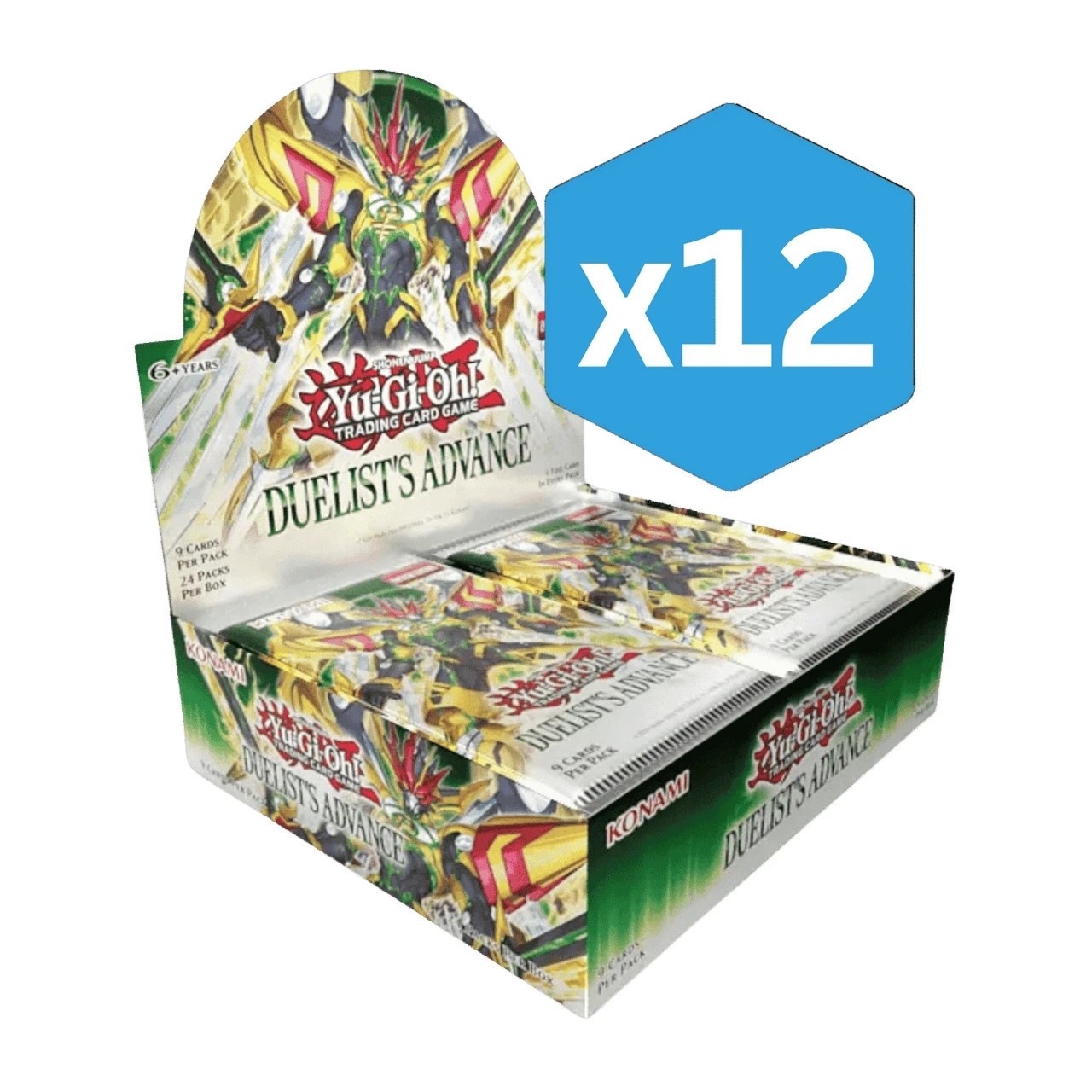 Yu-Gi-Oh DUELIST’S ADVANCE CORE 12 BOX BOOSTER BOX CASE Factory Sealed 86811