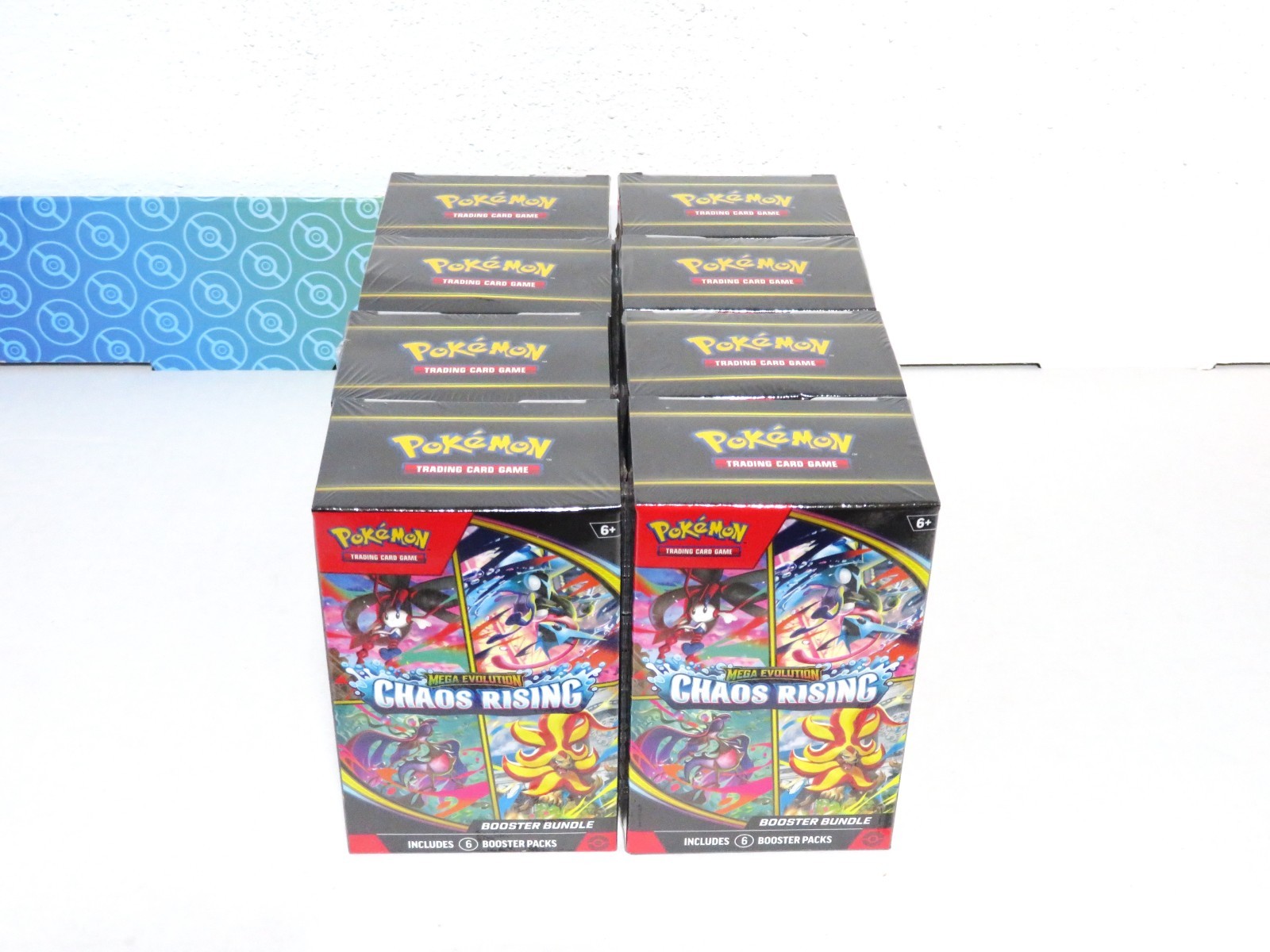 ✅ 8X Pokemon TCG ME04: Chaos Rising Booster Bundle New Sealed UNDER MARKET
