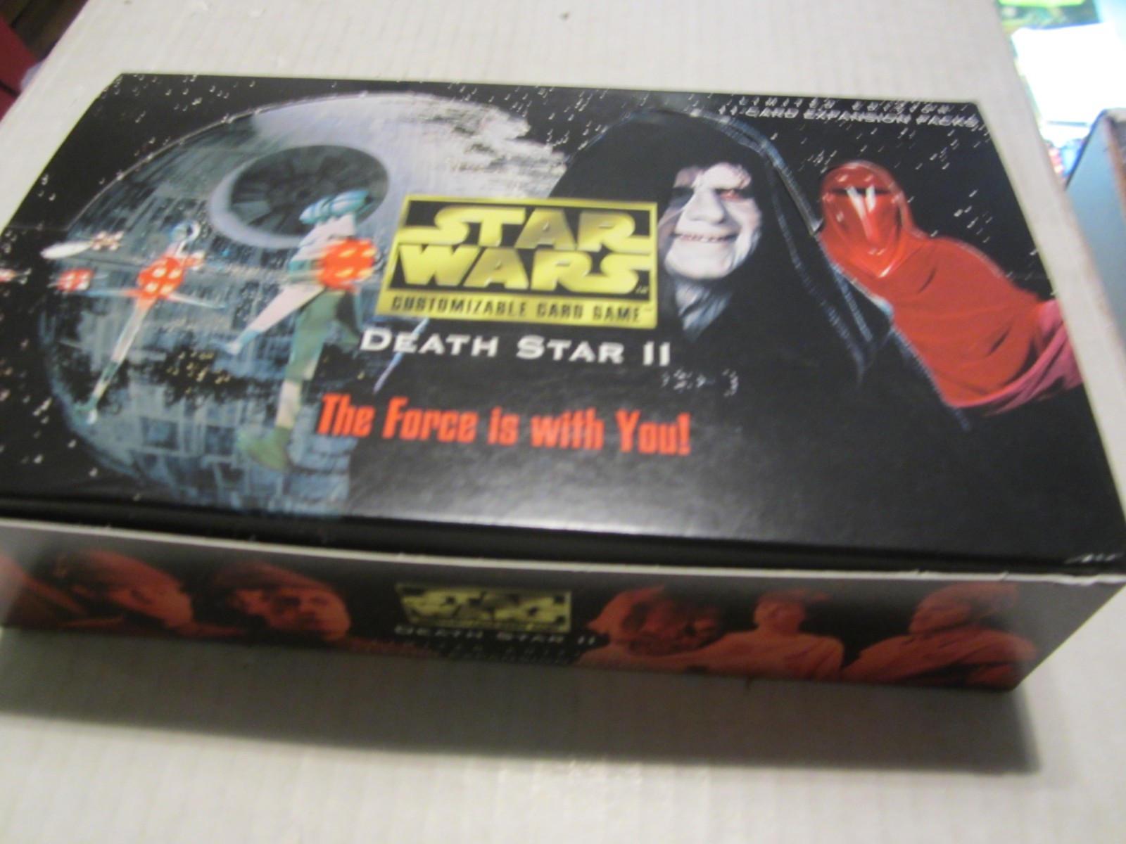 Star Wars CCG DEATH STAR 2 UNSEALED BOOSTER BOX with 36 FAC-SEALED PACKS