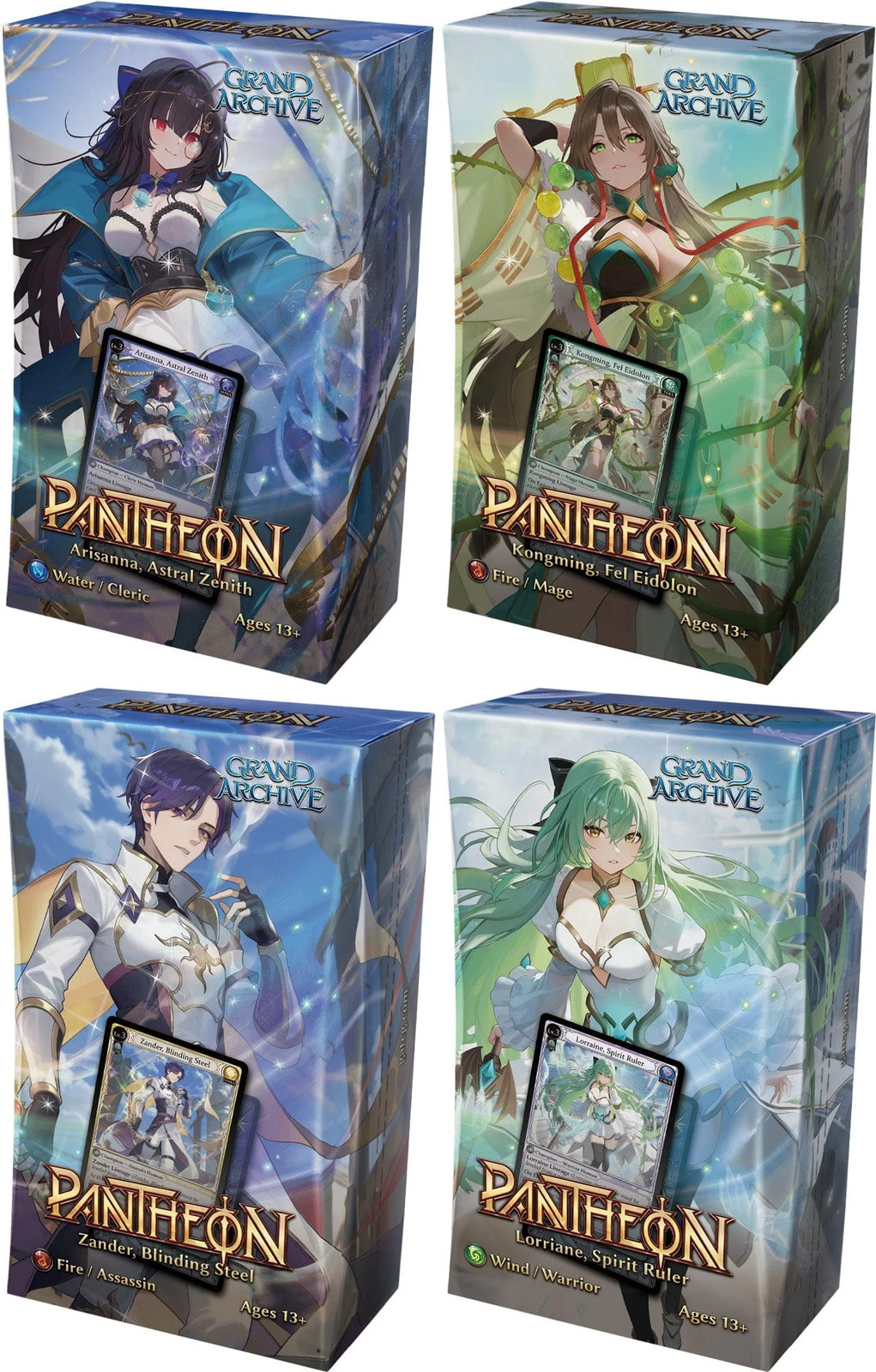 Grand Archive: Radiant Origins Pantheon Deck Set