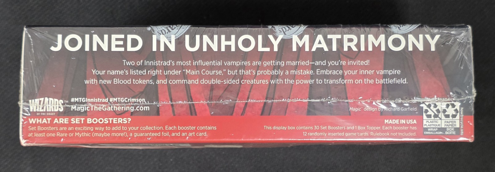 MTG Innistrad: Crimson Vow- DAMAGED PACKAGING- SEALED Set Booster Box