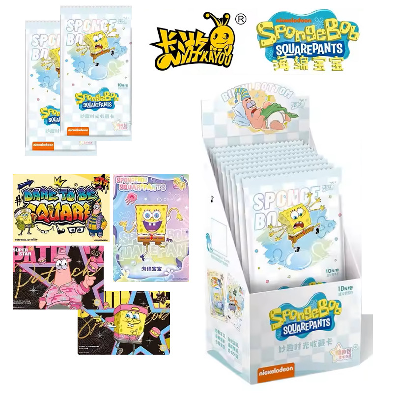 Spongebob Kayou Official Booster Box 50 Trading Card’s Anime TCG CCG NEW
