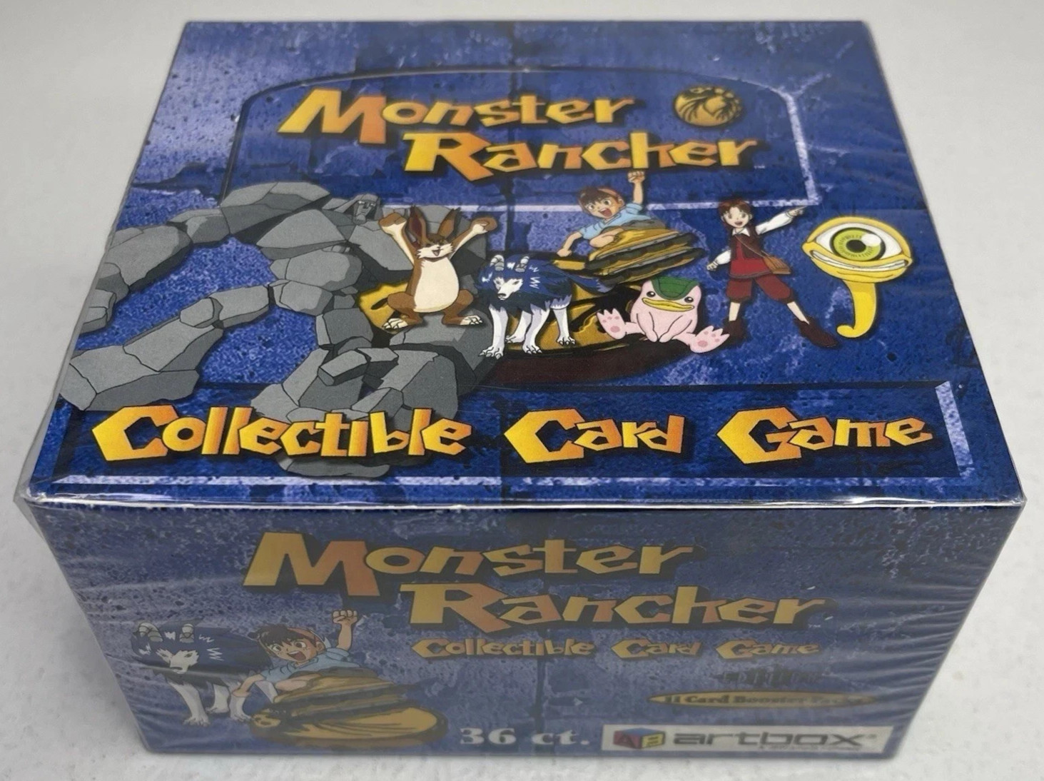 Monster Rancher CCG TCG RARE Booster Box 36 Packs 1st Edition NEW FACTORY SEALED