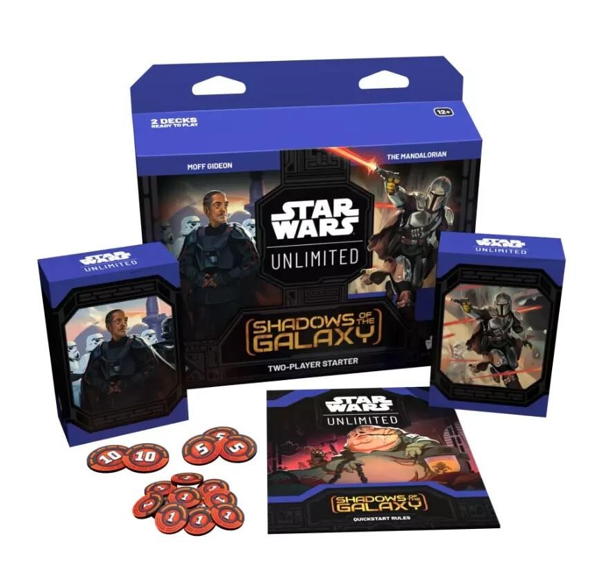 Star Wars Unlimited Shadows of the Galaxy – TWO-PLAYER STARTER – NEW SEALED