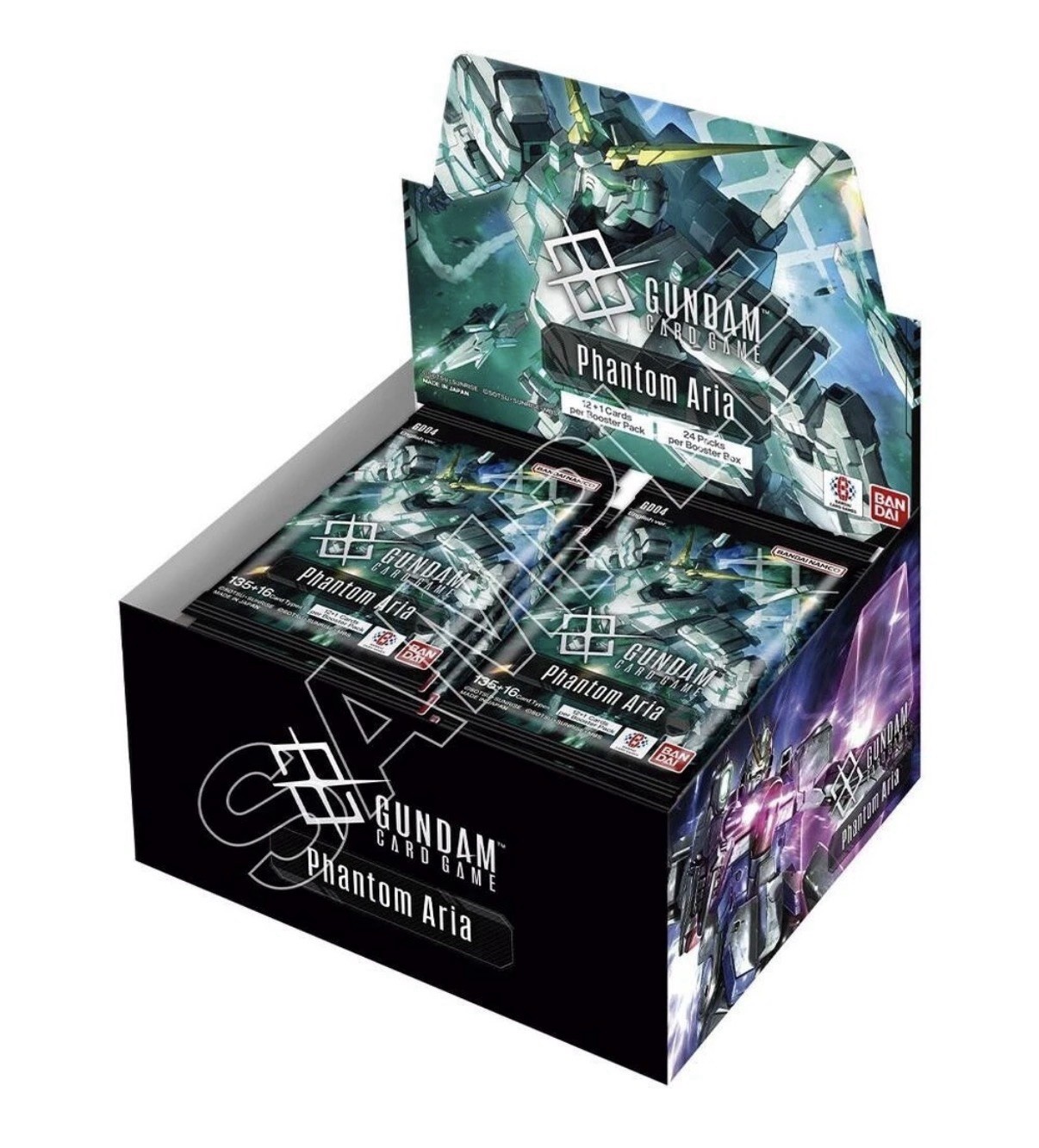 Sealed Phantom Aria Booster Box GD04 Gundam Card Game – NEW SEALED FROM CASE
