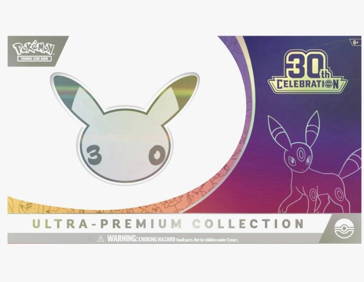 Pokémon TCG 30th Celebration Ultra Premium Collection UPC Night Edition Preorder