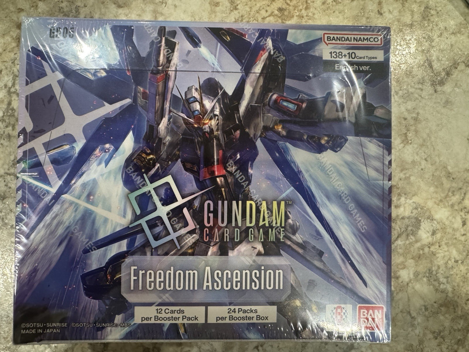 Gundam Card Game: Freedom Ascension (GD-05) Booster Box Factory Sealed